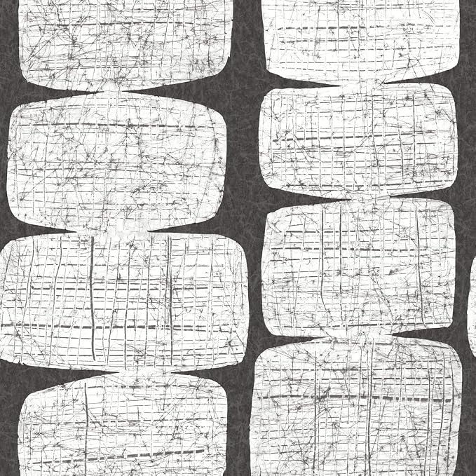 RoomMates RMK12348PL Mid-Century Beads Peel and Stick Wallpaper by RoomMates