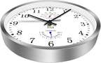 HITO 14 Inch Silent Wall Clock Battery Operated, Large Wall Clock - Image 2