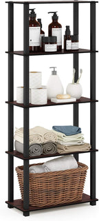 Furinno Turn-N-Tube 5-Tier Multipurpose Shelf / Display Rack / Storage Shelf / by Furinno-FitsYourSpaceFitsYourBudget