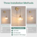 Shenmoyl Vintage Wall Sconce Wall Lamp - Image 2