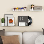 Lifewit Floating Shelves for Bathroom, Acrylic Wall Organizer for Perfume - Image 7