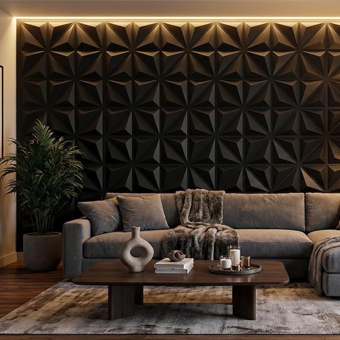 3D Wall Panel Diamond for Interior Wall Decor, Waterproof, Heat Resistant PVC - Image 6