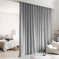 Room Divider Curtains, Back Tab Blackout Privacy Room Thermal Insulated Noise by KNEOQIT