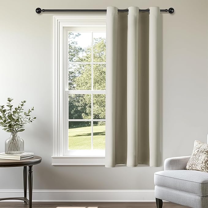 ChrisDowa Blackout Curtains 36 Inches Long by ChrisDowa