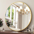 XRAMFY 24 Inch Round Mirror by XRAMFY