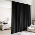 Room Divider Blackout Ceiling Track Curtains by KNEOQIT