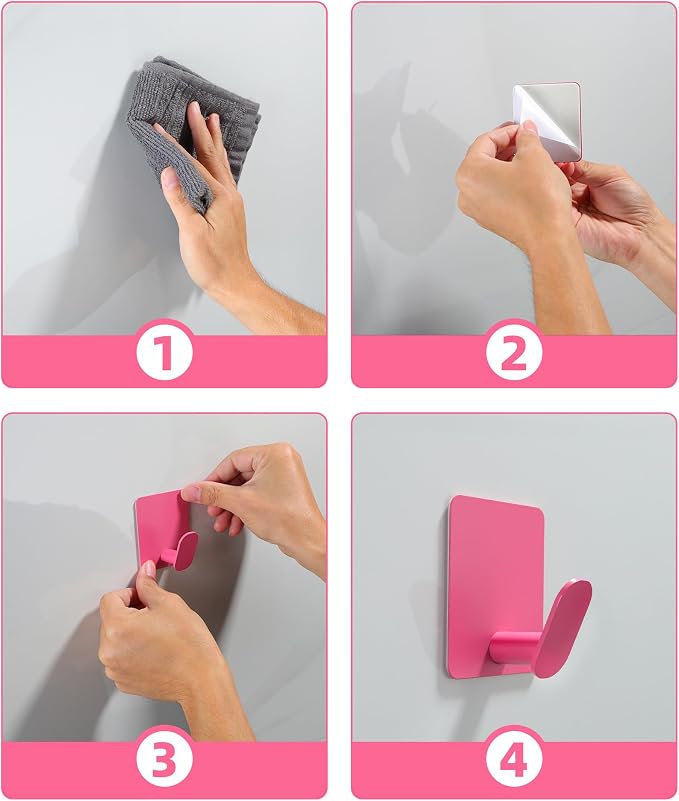 DELITON 4 Pack Hooks for Wall - Image 7
