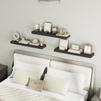 RALGEND Floating Shelves for Wall, 1.5" Thick Wall Shelf Set of 3 - Image 8