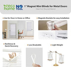 DEZ FURNISHINGS Cordless No Tools 1" Magnet Mini Blinds - Image 3