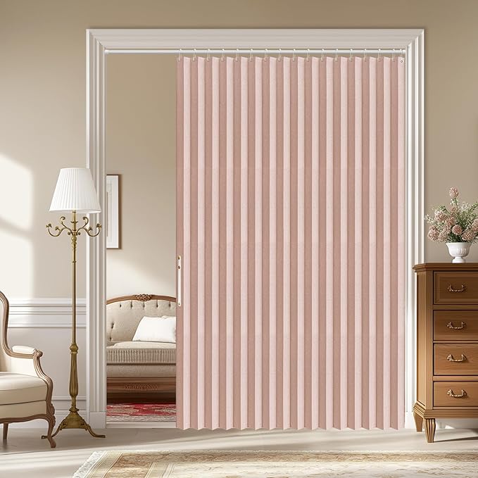 AJAZZ 100% Blackout Accordion Doors Interior Accordion Doors by AJAZZ