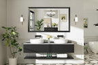 Briivue 60x36 Inch Black Bathroom Mirror - Image 8