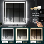 Memobarco 36"x 36" Bathroom Mirror - Image 4