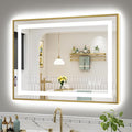 40x30 Inch LED Bathroom Mirror by Briivuemodernmirrors