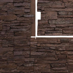 EverStone Canyon Ridge Faux Stone Panel, 45 3/4"W x 24 1/2"H x 1 1/4"D - Image 9