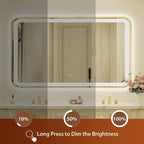 36x60 Inch LED Bathroom Mirror - Image 3