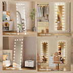 Kosmonia 64x22 Hollywood Full Length Mirror - Image 6