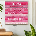 Pink Wall Decor, Inspirational Office Wall Art - Image 2