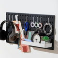 Keepo Peg Board Wall Organizer – Plastic Pegboard Panels, Modular Peg Board by Keepo