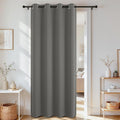 Joydeco Blackout Door Curtain for Doorway Privacy 84 Inches Long, Grommet by JOYDECO