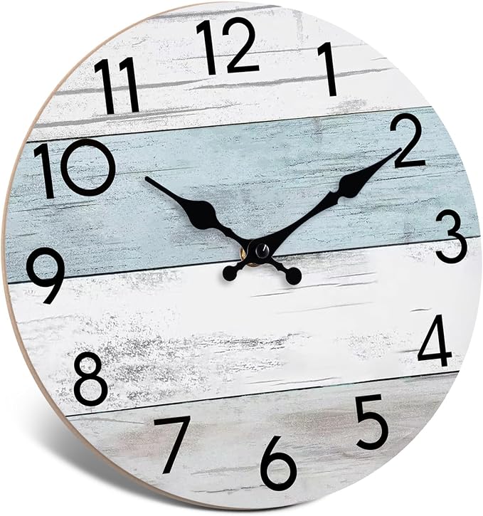 KECYET Wall Clock Silent Non-Ticking 14 Inch Battery Operated Country Large - Image 2