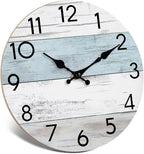 KECYET Wall Clock Silent Non-Ticking Wooden Clocks Battery Operated 10 Inch - Image 2