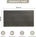 3D Wall Panels - 4PCS 47.2"x23.6" Faux Stone Peel and Stick Wall Covering - MCM - Image 2