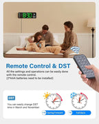 Digital Wall Clock, Digital Clock Large Display - Image 7
