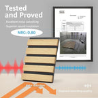 Art3d 4-Piece Wood Slat Acoustic Panels - Image 2