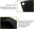 Hanging Planting Grow Bags, 18 Pockets Hanging Vertical Wall Planter Wall - Image 5