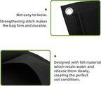 Hanging Planting Grow Bags, 9 Pockets Hanging Vertical Wall Planter Wall - Image 5