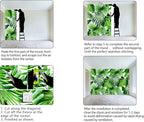 Tropical Green Botanical Leaf Wallpaper Bedroom Plant Mural Room Decor Living - Image 6