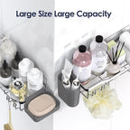 NESOMI Shower Caddy Adhesive Shower Organizer 7-Pack, Rustproof Stainless Steel - Image 8