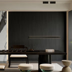 YU LI 3DH Peel and Stick PVC Slat Wall Panel 118"x15.75" Self-Adhesive Thick - Image 3