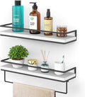 Meangood Floating Shelves Wall Mounted Set of 2, Wall Shelf by Meangood
