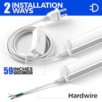 Barrina (Pack of 6 LED T5 Shop Light 3FT, 6500K Super Bright White, Utility - Image 6