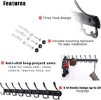 Dseap Coat Rack Wall Mount - Image 7
