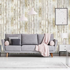 Arthome 23.6x200'' Gray Rustic Wood Contact Paper Peel and Stick Self-Adhesive - Image 3