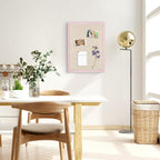 Large Cork Board with Linen, Picture Display Vision Board Corkboards - Image 7