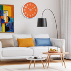 Foxtop Modern Wall Clock Silent Non-Ticking Battery Operated Round Quartz 12 - Image 4