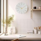 AIRUIFU Wall Clock 12 Inch Silent Non-Ticking Modern Clocks Battery Operated - Image 6
