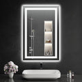 24"x36" LED Bathroom Mirror by WISSMILESHOME