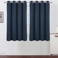 LEMOMO Navy Blue Thermal Blackout Curtains/52 x 54 Inch/Set of 2 Panels Room by Lemomo