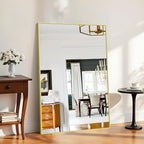 KOCUUY Large Gold Bathroom Mirror, 60x40 Inch Rectangular Mirror - Image 4