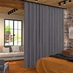 hoeflife Room Divider Curtains Blackout Floor to Ceiling Curtain - Image 7