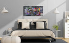 SIXTTART Graffiti Motorcycles Wall-Art - Image 8