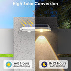 LIANGLOME 2 Pack Solar Fence Lights - Image 3