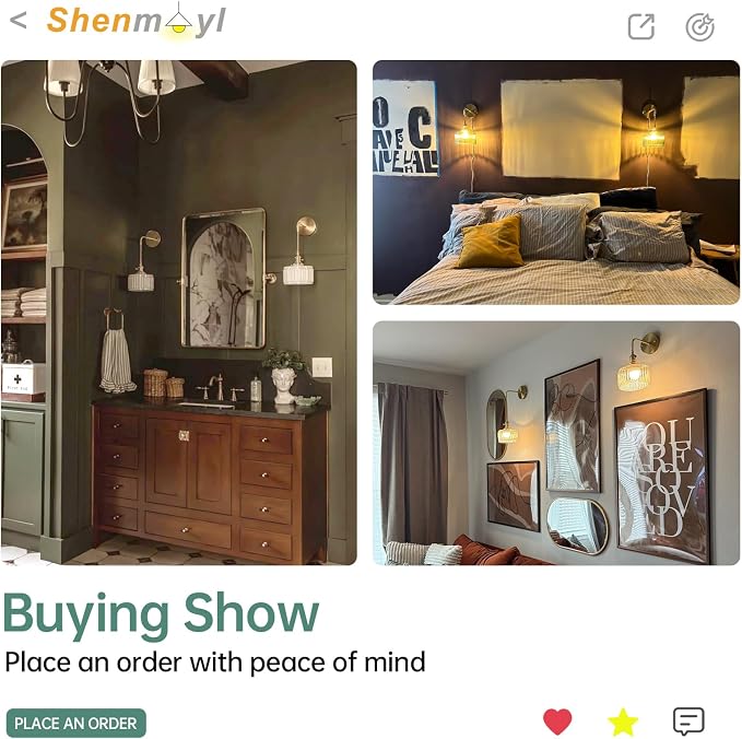 Shenmoyl Vintage Wall Sconce - Image 5