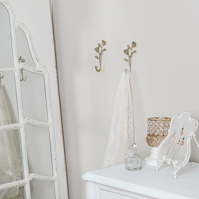 SOFFEE DESIGN 2pcs Metal Dark Gold Coat Hooks - Image 3