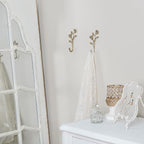 SOFFEE DESIGN 2pcs Metal Dark Gold Coat Hooks - Image 3