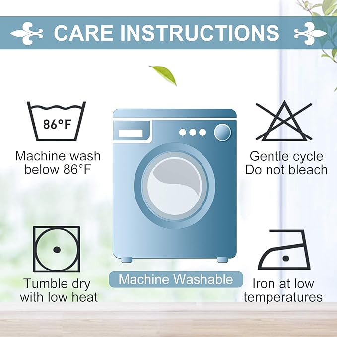 ChrisDowa Blackout Curtains 80 Inches Long 2 Panels Set - Image 7